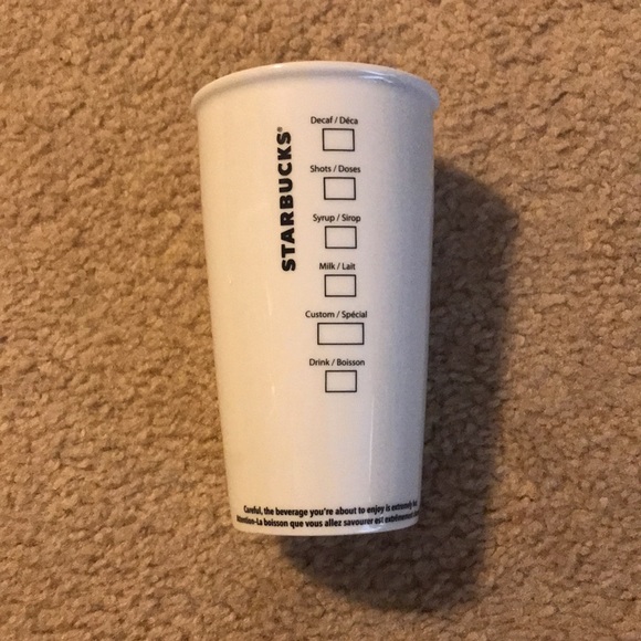 Starbucks ceramic travel mug - Picture 2 of 6